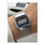 captiva Dijital Su Geçirmez Retro Çelik Kol Saati