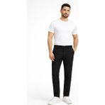 Captiva Italyan Kesim Comfort Fit Erkek Keten Pantolon - 7557 - Siyah - 38