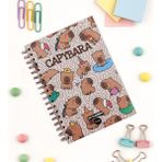 Capypara Konuşan Planner Haftalık Planlayıcı Stickerli Spiralli Defter - 1 - --