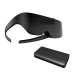 Caqbfrnl 3D Akıllı Gözlük 20 M 100 Inç Imax Dev Ekran Vr Kulaklık Aynı Ekran Stereo Sinema Sanal Gerçeklik Vr Gözlük Akıllı Telefon Pc İçin