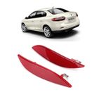 Car19 Renault Fluence 2009-2016 Sağ + Sol Takım 2 Adet Arka Tampon Alt Köşe Reflektörü Kedi Gözü