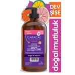 caracal Floral Fame Doğal Sıvı Sabun Zeytinyağı Hindistan Cevizi Argan Yağı Egzema Hassas Ciltler Dev Şişe