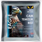 Carada Eagle® 50X70CM Sihirli Mikrofiber Cam Ayna Oto Temizlik Bezi Parlak Cam Yüzey Temizlik Bezi