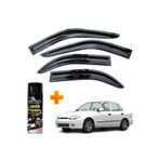 Caraks Accent Mügen Cam Rüzgarlığı Yumurta Kasa 1995-2000 Arası 4 Lü Takım +500ML Lastik Parlatıcı