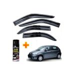Caraks Citröen C3 Mügen Cam Rüzgarlığı 2003-2010 Arası 4 Lü Takım +500ML Lastik Parlatıcı