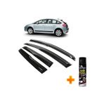 Caraks Citroen C4 Mügen Cam Rüzgarlığı Hb 2005-2010 Arası 4 Lü Takım +500ML Lastik Parlatıcı