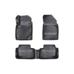 Caraks Citroen C5 3D Paspas Havuzlu 2001-2007 Uyumlu Siyah Oto Aksesuar