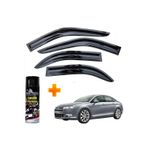 Caraks Citroen C5 Mügen Cam Rüzgarlığı Sedan 2008 - 2015 Arası 4 Lü Takım +500ML Lastik Parlatıcı