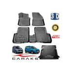 Caraks Dacia Dokker 2012-2020 Arası 3D Bagaj Havuzu ve Havuzlu Paspas