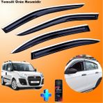 Caraks Fiat Doblo 2 Mügen Cam Rüzgarlığı Abs Nikelajlı Cam Rüzgarlığı 2010-2021 4 Lü + Ebrayn 150 ml Koku