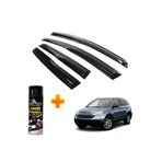 Caraks Honda Crv Mügen Cam Rüzgarlığı 2007-2012 Arası 4 Lü Takım +500ML Lastik Parlatıcı