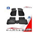 Caraks Hyundai Accent Admire 2003-2005 Arası Siyah 4 Parça 3D Havuzlu Paspas