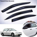Caraks Hyundai Accent Mügen Cam Rüzgarlığı Abs Krom Nikelajlı Cam Rüzgarlığı Yumurta Kasa 1995-2000 Arası 4 Lü
