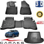 Caraks Hyundai Tucson 2015-2020 3D Bagaj Havuzu ve Havuzlu Paspas