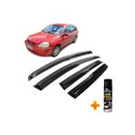 Caraks Kia Rio Stw Mügen Cam Rüzgarlığı 2003-2005 Arası 4 Lü Takım +500ML Lastik Parlatıcı