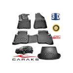 Caraks Kia Sportage 2016-2020 3D Bagaj Havuzu ve Havuzlu Paspas