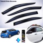 Caraks Mazda 3 Hb Mügen Cam Rüzgarlığı Abs Nikelaj Krom Cam Rüzgarlığı 2009-2013 + Ebrayn Lastik Parlatıcı