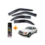 Caraks Mercedes E200 Mügen Cam Rüzgarlığı 1990-1996 Arası 4 Lü Takım +500ML Lastik Parlatıcı