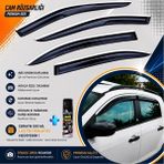 Caraks Nissan Micra Mügen Cam Rüzgarlığı Abs Nikelaj Krom Cam Rüzgarlığı 2003-2010 + Ebrayn Lastik Parlatıcı
