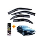 Caraks Nissan Primera Mügen Cam Rüzgarlığı 1995-2002 Arası 4 Lü Takım +500ML Lastik Parlatıcı