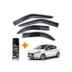Caraks Peugeot 208 Mügen Cam Rüzgarlığı 2012 - 2019 Arası 4 Lü Takım +500ML Lastik Parlatıcı