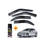 Caraks Peugeot 307 Mügen Cam Rüzgarlığı Hb 2001-2008 Arası 4 Lü Takım +500ML Lastik Parlatıcı