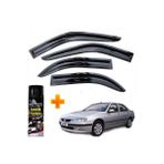 Caraks Peugeot 406 Mügen Cam Rüzgarlığı 1995-2005 Arası 4 Lü Takım +500ML Lastik Parlatıcı
