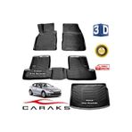 Caraks Renault Megane 3 HB 2010-2016 3D Bagaj Havuzu ve Havuzlu Paspas