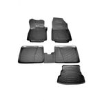 Caraks Renault Symbol 2008-2012 Arası 3D Bagaj Havuzu ve Havuzlu Paspas