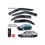 Caraks Skoda Felicia Uyumlu Mügen Cam Rüzgarlığı 4 Lü Takım +500ML Lastik Parlatıcı
