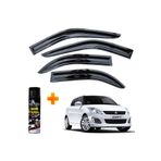 Caraks Suzuki Swift Mügen Cam Rüzgarlığı 2006 - 2011 Arası 4 Lü Takım +500ML Lastik Parlatıcı