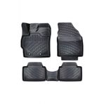 Caraks Toyota Yaris 3D Paspas Havuzlu 2020 Sonrası Siyah Uyumlu 9078961648348