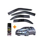 Caraks Vw Golf 6 Mügen Cam Rüzgarlığı 2010-2013 Arası 4 Lü Takım +500ML Lastik Parlatıcı