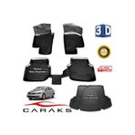 Caraks VW Jetta Cepli 2015-2019 Arası 3D Bagaj Havuzu ve Havuzlu Paspas