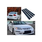caralp Honda Civic Vtec 2 Uyumlu Esnek Tampon Koruma Bandı Ön Arka Tampon Koruyucu Şerit Yumuşak Bant 4 lü