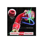 caralp Universal Ses & Performans Arttırıcı Açık Hava Filtre Kiti Set Alüminyum Alaşımlı Krom Bigtube +6 Hp