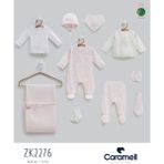 Caramell % 100 Müslin 10 Lu Hastane Çıkışı Müslin 2276 - Pembe - Yenidoğan