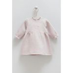Caramell %100 Pamuk Love Hugs Kız Bebek Elbise CRML.ELB2035 - 9 - 12 Ay - Lila