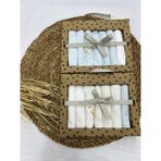 Caramell (2 Paket 7'li) Desenli Penye Bebek Ağız Mendili 2025 - 20 x 20 cm - Standart