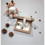 Caramell 20x20 cm Standart Desenli Organik Pamuk 7'li Bebek Ağız Mendili