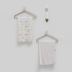 Caramell 2'li Battaniye 80X85 cm 2469 - Lila - 80 x 85 cm