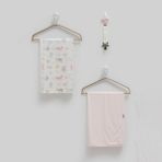 Caramell 2'li Battaniye 80X85 cm 2469 - Pembe - 80 x 85 cm