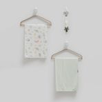 Caramell 2'li Battaniye 80X85 cm 2469 - Yeşil - 80 x 85 cm