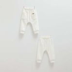 Caramell 2'li Bebek Pantolonu APE1433 Ekru 9-12 Ay