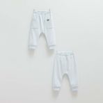 Caramell 2'li Bebek Pantolonu APE1433 Mavi 9-12 Ay