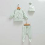 Caramell 2'li Bebek Takımı 1196 - Yeşil - 9 - 12 Ay
