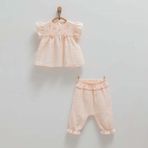 Caramell 2'li Bebek Takımı TKK1663 - 9 - 12 Ay - Somon