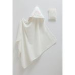Caramell Basıc Unısex Bebek Havlu SİLİCİ-82X90 cm - Pudra - 0 - 12 Ay Pudra