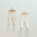 Caramell Bebek Pantolonu APE1265 - Bej - 3 - 6 Ay