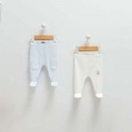 Caramell Bebek Pantolonu APE1265 - Mavi - 0 - 3 Ay